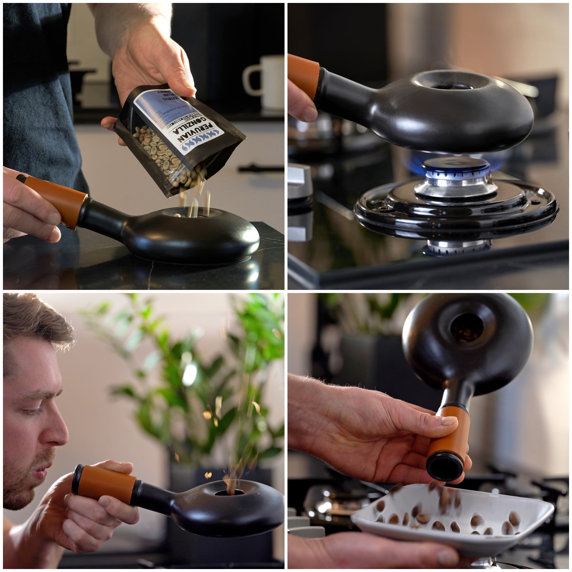 Artisan Coffee Roasting Pan Gift Set – Little Often Always
